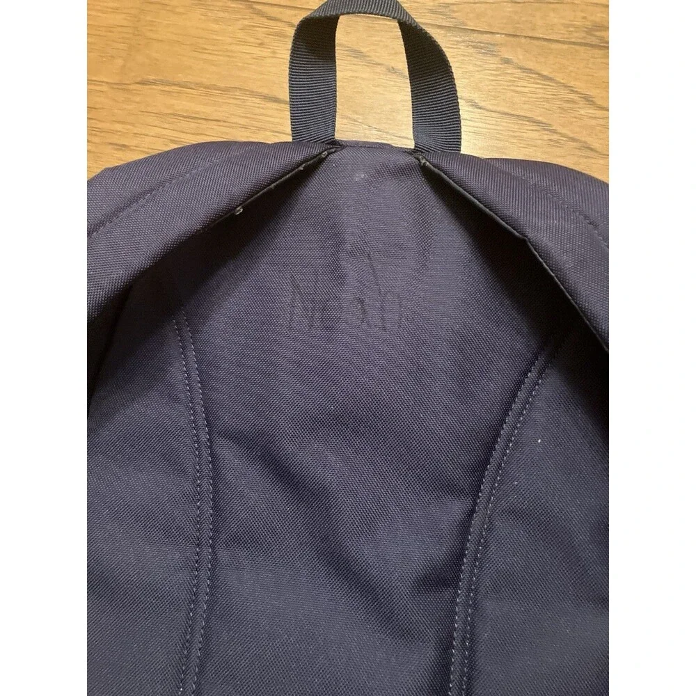 Ralph Lauren Navy Polo Pony Backpack Medium Zip Closure
